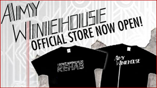 Amy Winehouse Official Store Now Open! U.S.A.