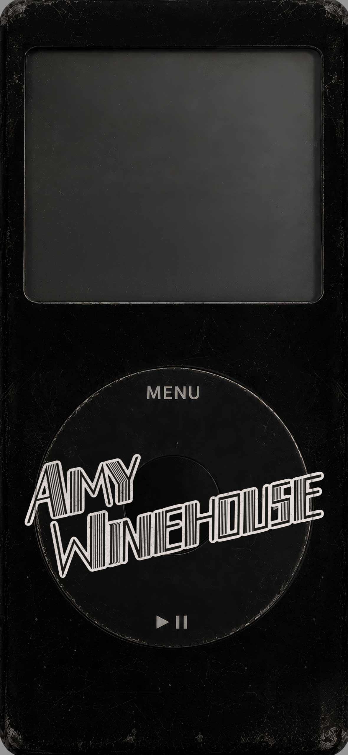Amy Winehouse iPod skin — Black